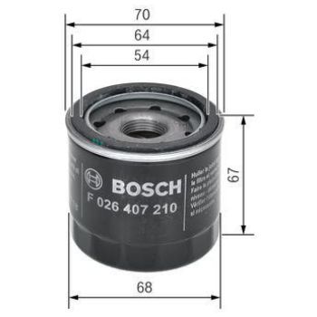 BOSCH OIL FILTER (F026407210)