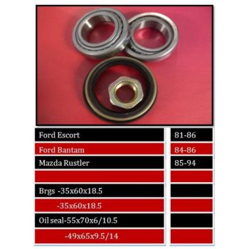 BBS WHEEL BEARING FRONT (WBFW282)