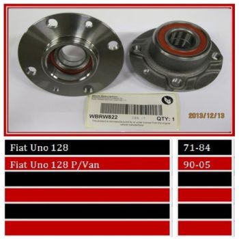 BBS WHEEL BEARING REAR (WBRW822)