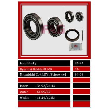 WHEEL BEARING FRONT (WBFW380)
