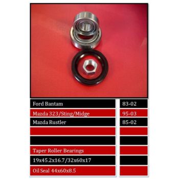 WHEEL BEARING REAR (WBRW466L)