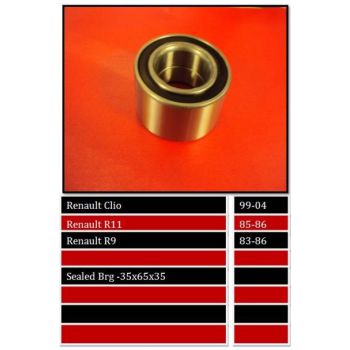 BBS WHEEL BEARING FRONT (FW309)