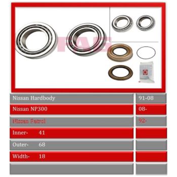 BBS WHEEL BEARING FRONT (WBFW704)