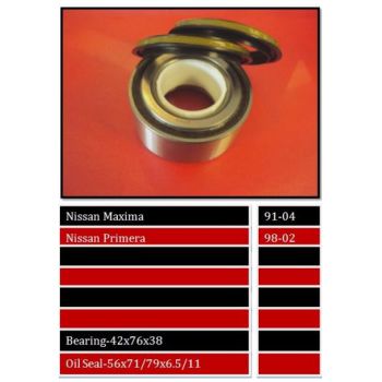 BBS WHEEL BEARING FRONT (WBFW894)