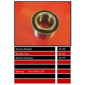 BBS WHEEL BEARING FRONT (WBFW928)