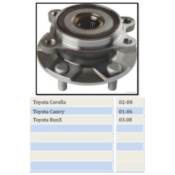 BBS WHEEL BEARING REAR (WBRW1300)