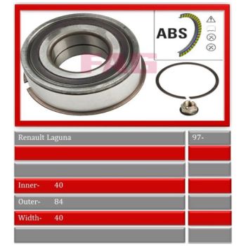 BBS WHEEL BEARING FRONT (WBFW932)