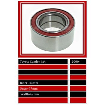 BBS WHEEL BEARING FRONT (WBFW1254)