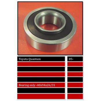 BBS WHEEL BEARING REAR (WBRW1345A)