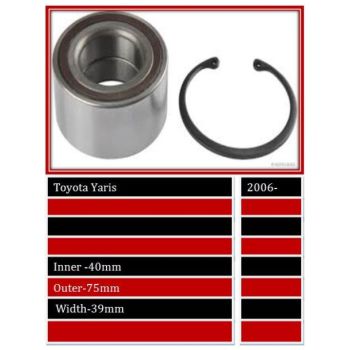 BBS WHEEL BEARING FRONT (WBFW1430)