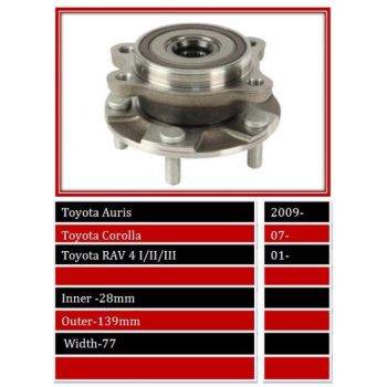 BBS WHEEL BEARING FRONT (WBFW1997)