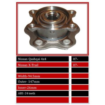 BBS WHEEL BEARING HUB REAR (WBHU1135)