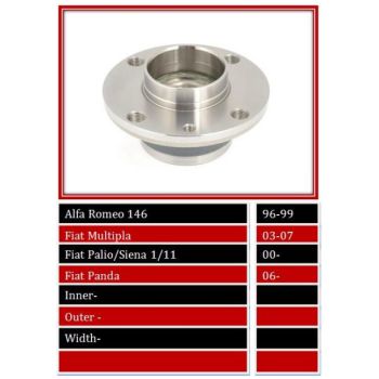 BBS WHEEL BEARING REAR (WBRW930)