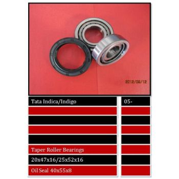 BBS WHEEL BEARING REAR (WBRW1470)