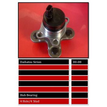 BBS WHEEL BEARING REAR (WBRW1528)