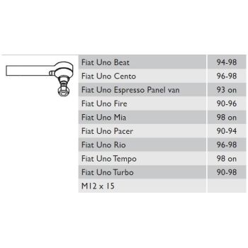 MOVO TIE ROD END (TR10802)