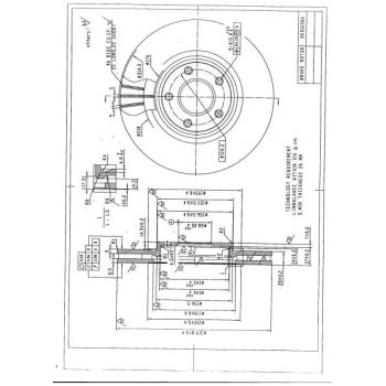 DESELRA BRAKE DISC FRONT (BKD12266)