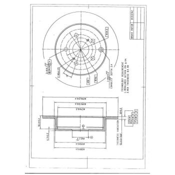 DESELRA BRAKE DISC FRONT (BKD12362)