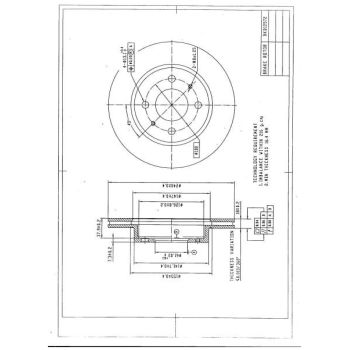 DESELRA BRAKE DISC FRONT (BKD12572)