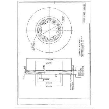 DESELRA BRAKE DISC FRONT (BKD12952)