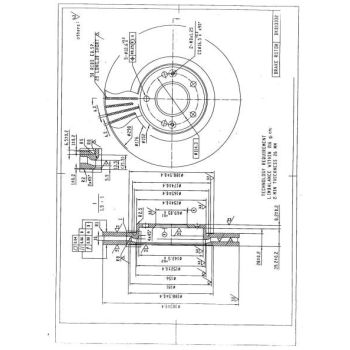 DESELRA BRAKE DISC FRONT (BKD13332)