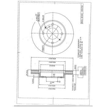 DESELRA BRAKE DISC FRONT (BKD13760)