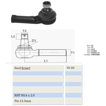 MOVO TIE ROD END (TR10896)