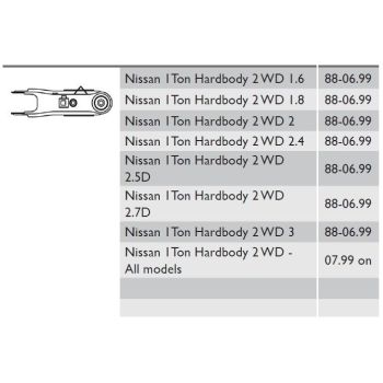 MOVO CONTROL ARM LOWER (NSH4306 CO103)