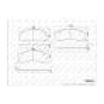 DESELRA Brake Pad Set Front (BD1860)