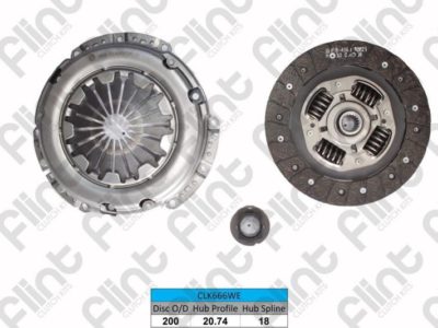 FLINT Clutch Kit (CLK666WE)