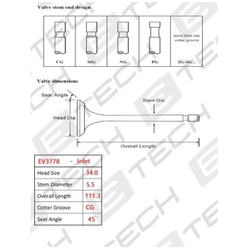 E TECH INLET VALVE  (9112071889)
