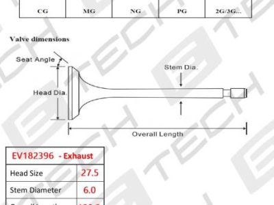 E TECH EXHAUST VALVE  (V182396)