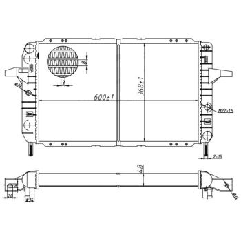 PLEXUS RADIATOR (RDFD0140)