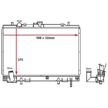 PLEXUS RADIATOR (RDMI0100F)