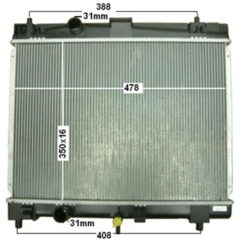 PLEXUS RADIATOR  (9115000105)