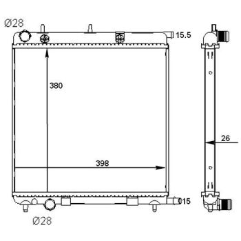 PLEXUS RADIATOR (RDCI0010)