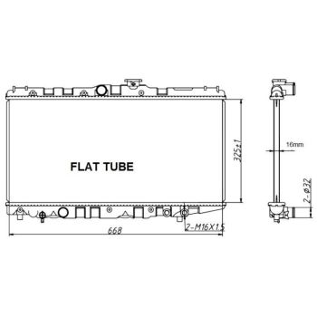 PLEXUS RADIATOR (RDTA0080)
