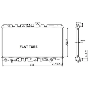 PLEXUS RADIATOR  (9115000110)