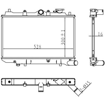 PLEXUS RADIATOR (RDMZ0040)