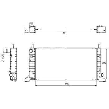 PLEXUS RADIATOR (RDFD0020)