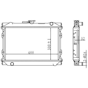 PLEXUS RADIATOR (RDNN0320)