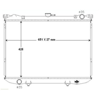 PLEXUS RADIATOR (RDNN0370B)