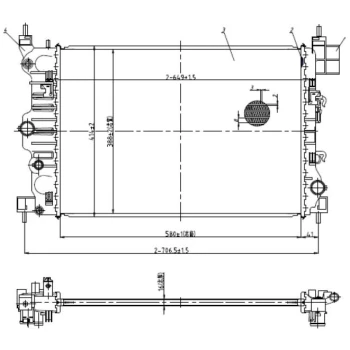 PLEXUS RADIATOR (9115000123)