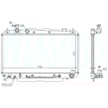 PLEXUS RADIATOR (RDTA0903)
