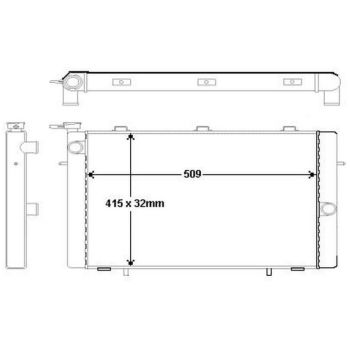 PLEXUS RADIATOR (RDIZ0040BT)