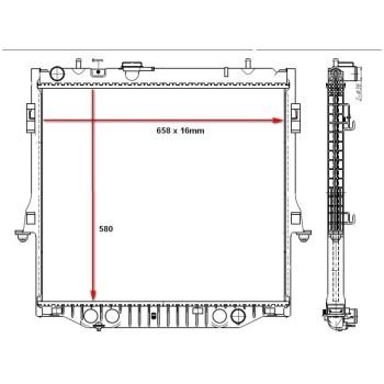 PLEXUS RADIATOR (RDIZ0112A)