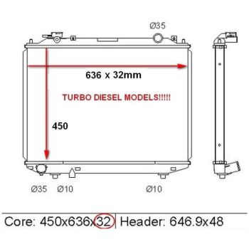 PLEXUS RADIATOR (RDMZ0260)