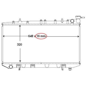 PLEXUS RADIATOR (RDNN0100)