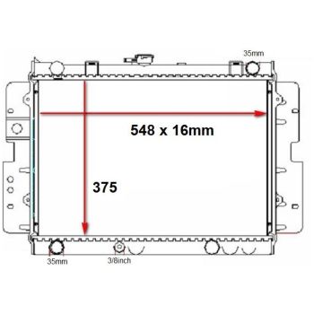 PLEXUS RADIATOR (RDMZ0230)