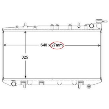 PLEXUS RADIATOR (RDNN0100B)